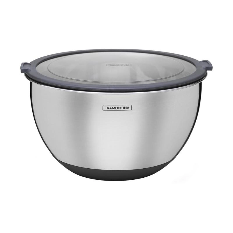 Bowl Tramontina Cucina 5 Litros Em Aço Inox Bowl Tramontina Cucina 5 Litros Em Aço Inox