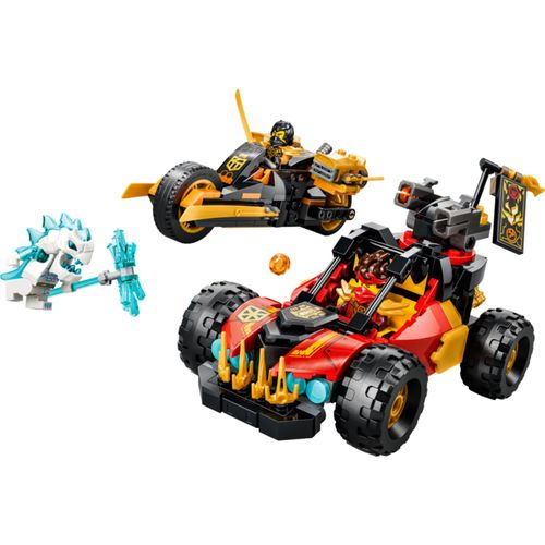 LEGO® Ninjago - Veículos Combinadores de Kai e Cole LEGO® Ninjago - Veículos Combinadores de Kai e Cole
