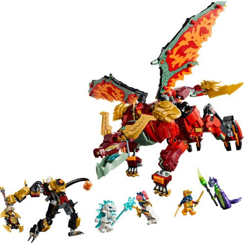 LEGO® Ninjago® - Dragão Mecânico Transformável de Wyldfyre