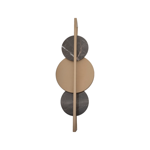 Arandela Led Tripla Bronze 41,8W 4180Lm 3000K Bolle Rock Arandela Led Tripla Bronze 41,8W 4180Lm 3000K Bolle Rock