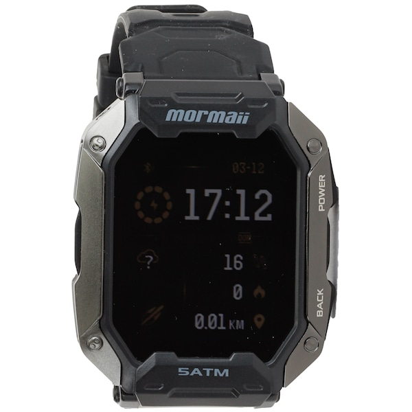 Smartwatch Mormaii com Monitor Cardíaco Force Full Display MOFORCEAA