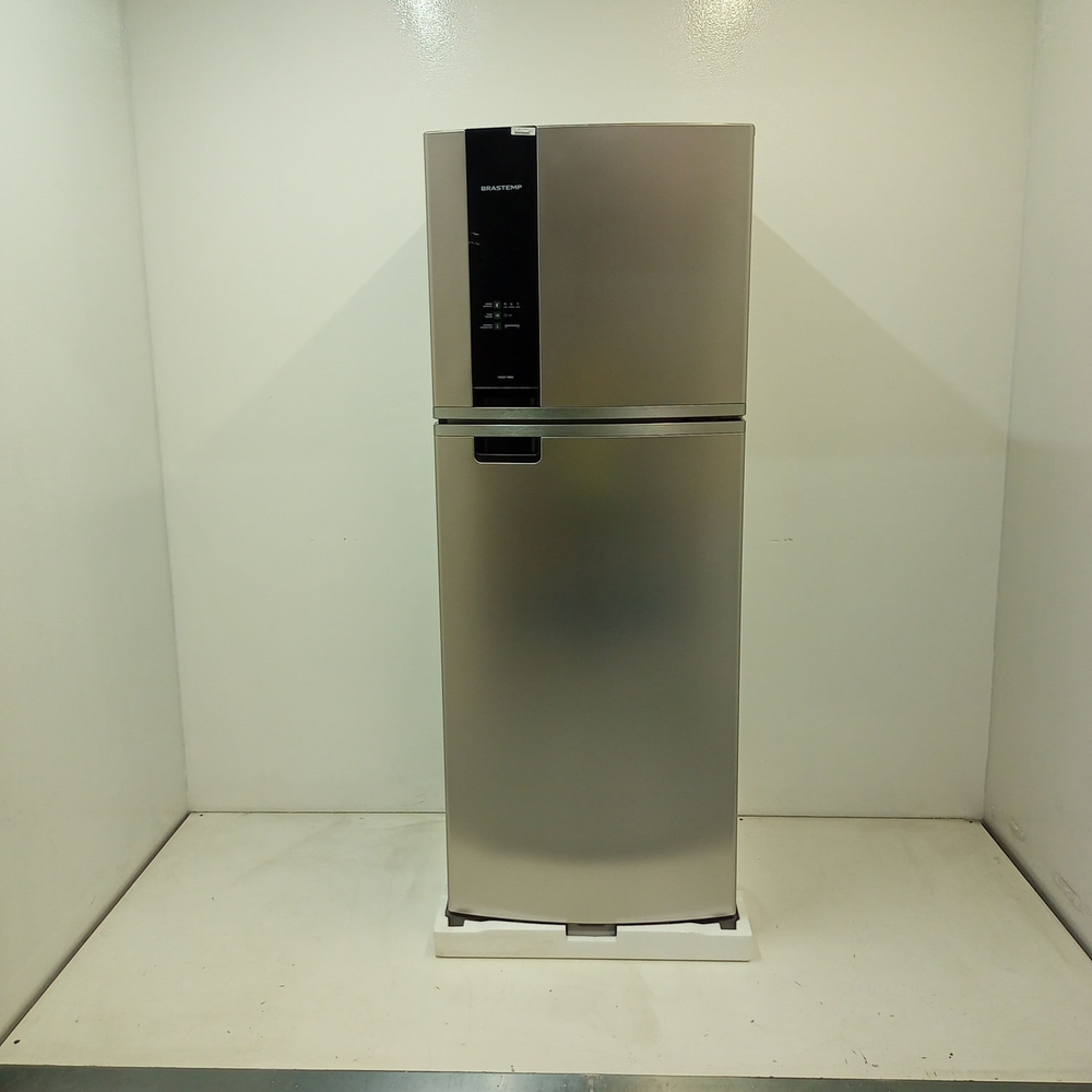 Geladeira Brastemp Frost Free Duplex A+++ 463 Litros Cor Inox Com Fresh Box E Cold Room - Brm55fkas1_Wexcele_Jg6126560 110V Geladeira Brastemp Frost Free Duplex A+++ 463 Litros Cor Inox Com Fresh Box E Cold Room - Brm55fkas1_Wexcele_Jg6126560 110V