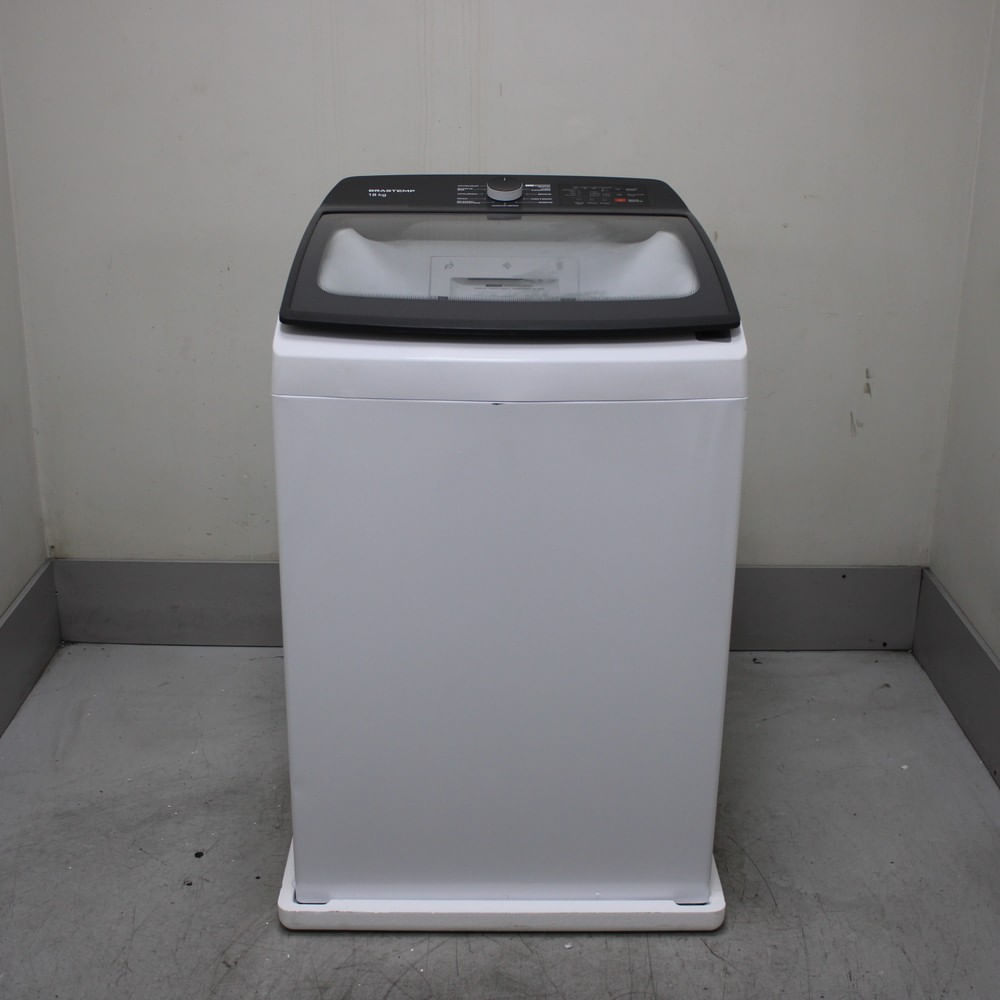 Máquina De Lavar Brastemp 18Kg Branca Com Ciclo Tira Manchas Advanced E Ciclo Antibolinhas - Bwf18abbs2_Wotimo_Cf6293470 220V
