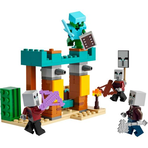 LEGO® Minecraft® - A Patrulha do Deserto de Illager LEGO® Minecraft® - A Patrulha do Deserto de Illager