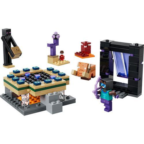 LEGO® Minecraft - Jornada do Portal do Nether e do End LEGO® Minecraft - Jornada do Portal do Nether e do End