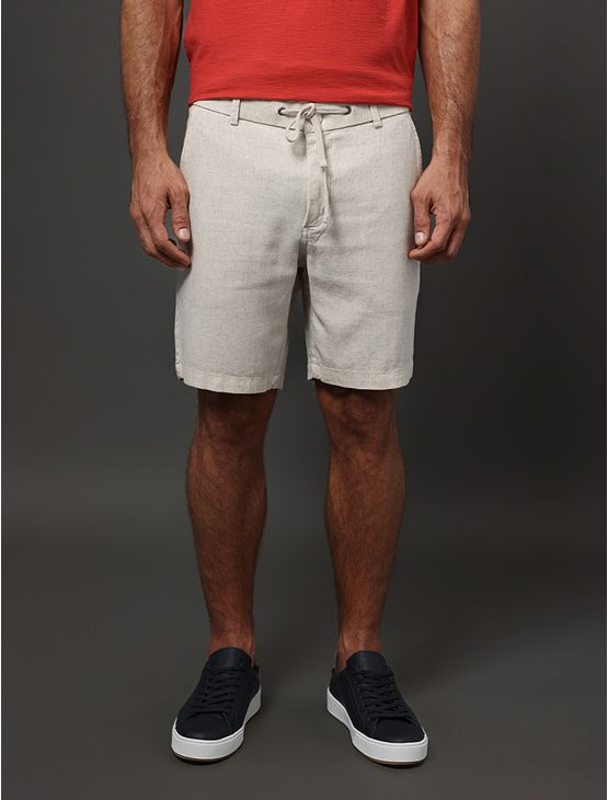 Bermuda Masculina Linen Calvin Klein Jeans - Off White Bermuda Masculina Linen Calvin Klein Jeans Off White 46 Bermuda Masculina Linen Calvin Klein Jeans - Off White Bermuda Masculina Linen Calvin Klein Jeans Off White 46