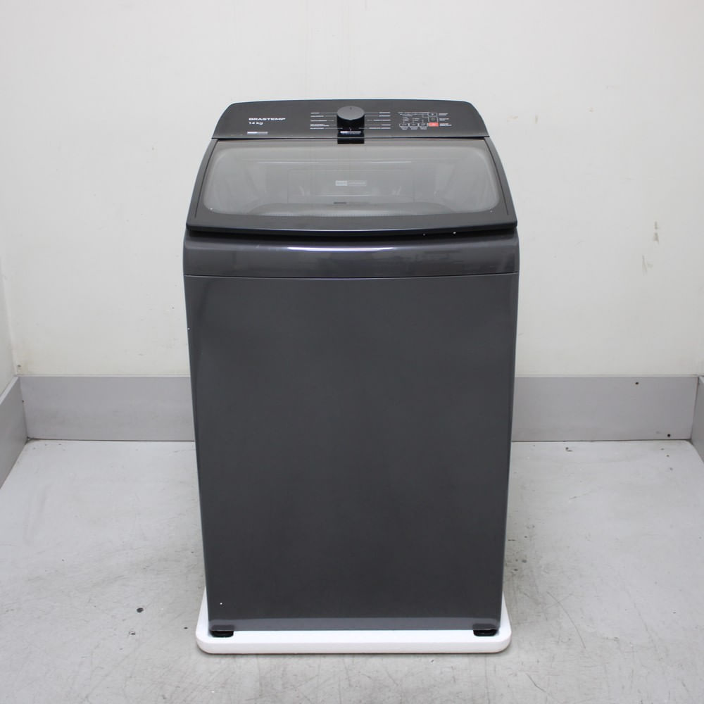 Máquina De Lavar Cinza Platinum Brastemp 14Kg Com Smart Sensor E Função Reduzir Tempo - Bwj14a9as3_Wbom_Cg6391206 110V Máquina De Lavar Cinza Platinum Brastemp 14Kg Com Smart Sensor E Função Reduzir Tempo - Bwj14a9as3_Wbom_Cg6391206 110V
