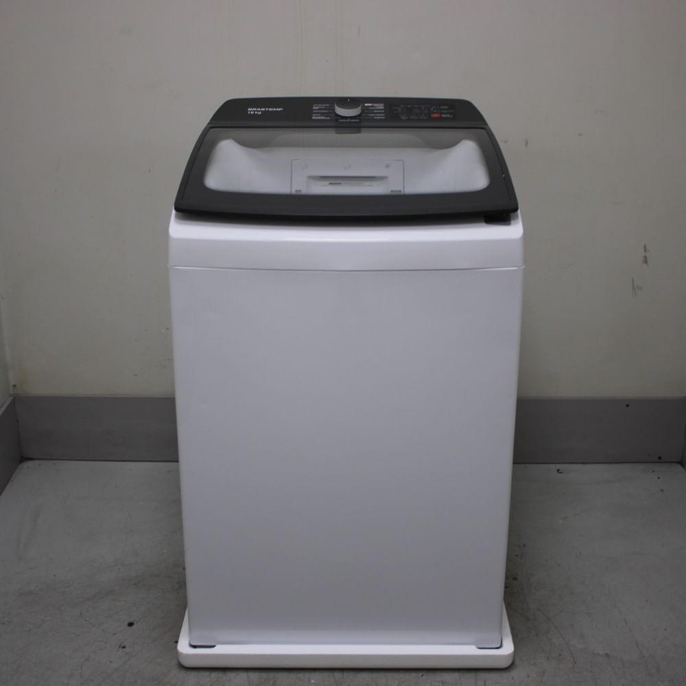 Máquina De Lavar Brastemp 18Kg Branca Com Ciclo Tira Manchas Advanced E Ciclo Antibolinhas - Bwf18abas3_Wbom_Cg6390661 110V