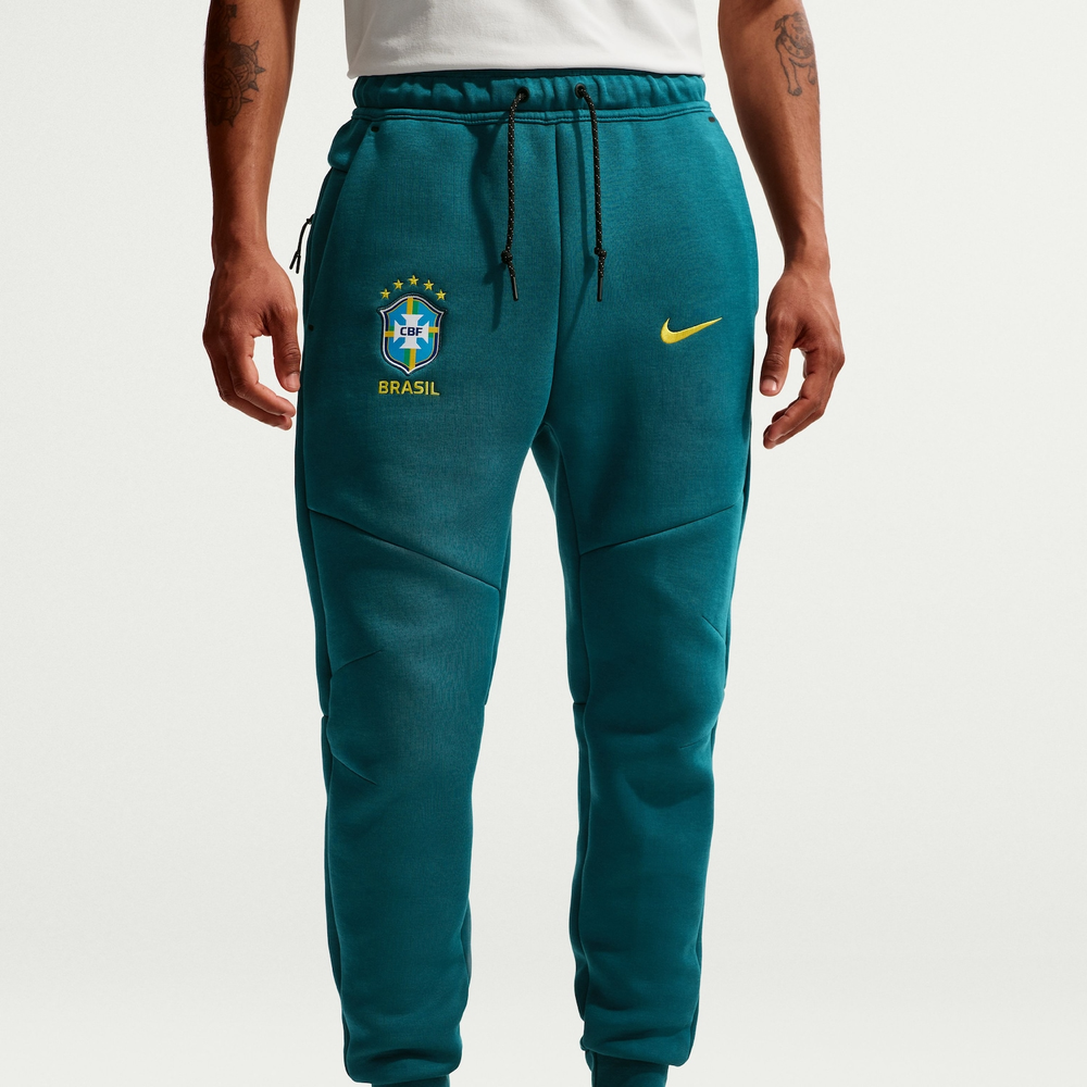 Calça Brasil Nike Tech Fleece Joggers Masculina Calça Brasil Nike Tech Fleece Joggers Masculina