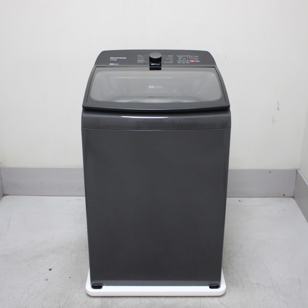 Máquina De Lavar Cinza Platinum Brastemp 14Kg Com Smart Sensor E Função Reduzir Tempo - Bwj14a9as2_Wotimo_Cg6391208 110V Máquina De Lavar Cinza Platinum Brastemp 14Kg Com Smart Sensor E Função Reduzir Tempo - Bwj14a9as2_Wotimo_Cg6391208 110V