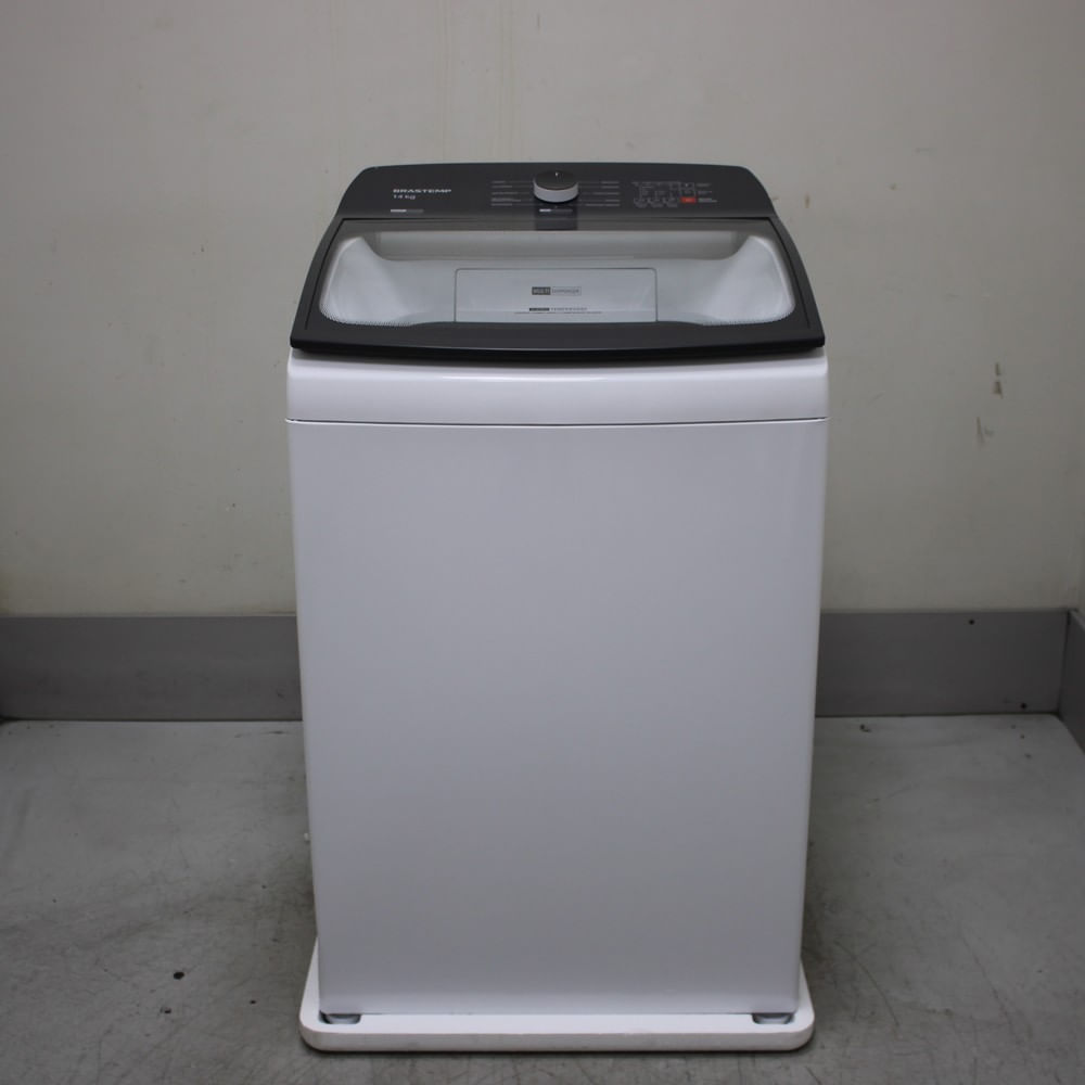 Máquina De Lavar Branca 14Kg Brastemp Com Smart Sensor E Lavagem Rápida - Bwj14abas2_Wotimo_Cg6390457 110V Máquina De Lavar Branca 14Kg Brastemp Com Smart Sensor E Lavagem Rápida - Bwj14abas2_Wotimo_Cg6390457 110V