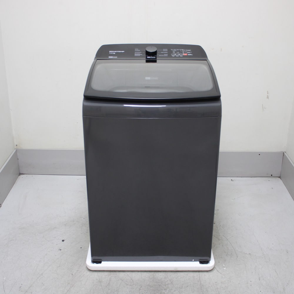 Máquina De Lavar Cinza Platinum Brastemp 14Kg Com Smart Sensor E Função Reduzir Tempo - Bwj14a9as2_Wotimo_Cg6397981 110V Máquina De Lavar Cinza Platinum Brastemp 14Kg Com Smart Sensor E Função Reduzir Tempo - Bwj14a9as2_Wotimo_Cg6397981 110V