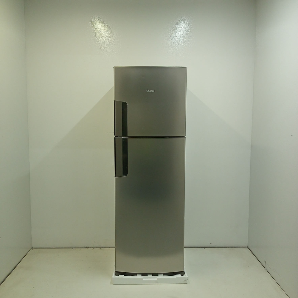 Geladeira Frost Free Duplex Consul 377 Litros Inox - Crm44mkas3_Wbom_Jg6210520 110V