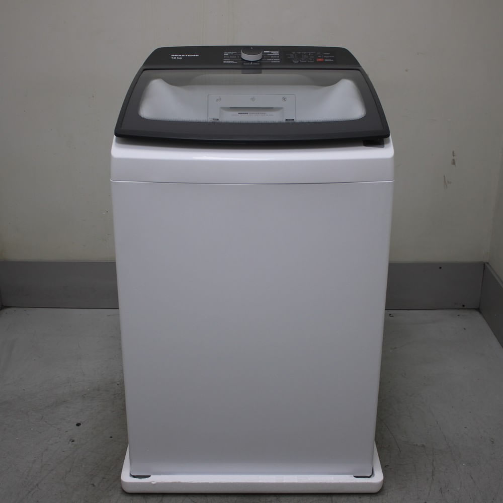 Máquina De Lavar Brastemp 18Kg Branca Com Ciclo Tira Manchas Advanced E Ciclo Antibolinhas - Bwf18abas2_Wotimo_Cg6410331 110V
