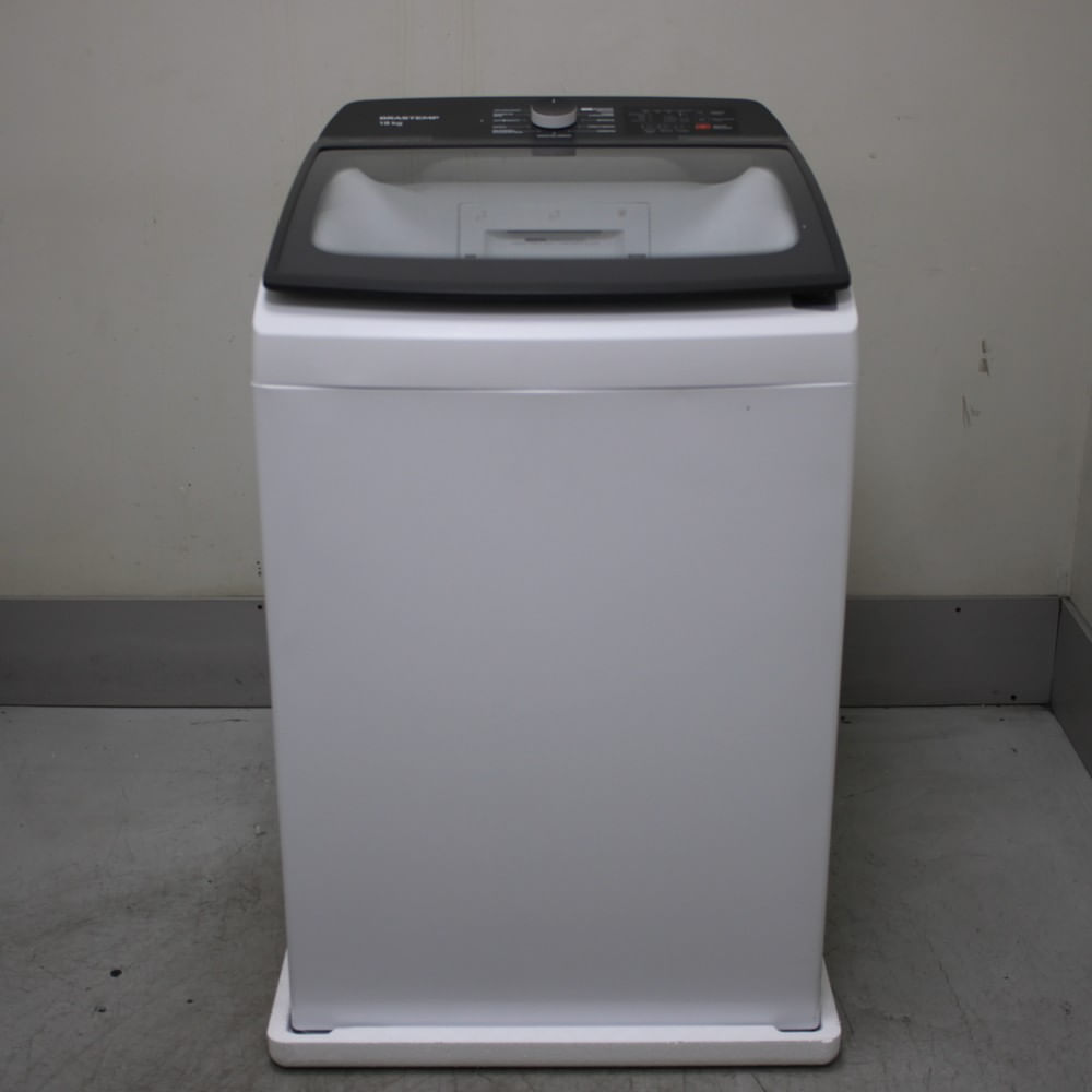 Máquina De Lavar Brastemp 18Kg Branca Com Ciclo Tira Manchas Advanced E Ciclo Antibolinhas - Bwf18abas2_Wotimo_Cg6405339 110V