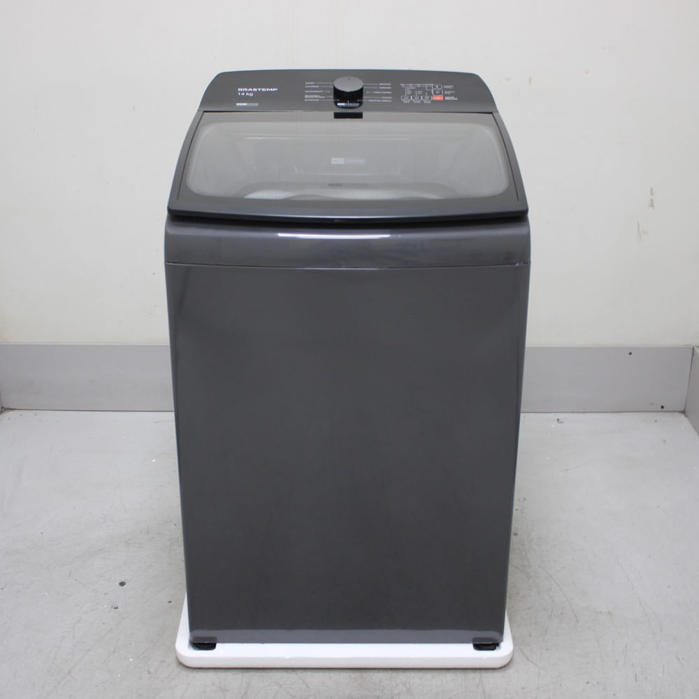 Máquina De Lavar Cinza Platinum Brastemp 14Kg Com Smart Sensor E Função Reduzir Tempo - Bwj14a9as2_Wotimo_Cg6404727 110V Máquina De Lavar Cinza Platinum Brastemp 14Kg Com Smart Sensor E Função Reduzir Tempo - Bwj14a9as2_Wotimo_Cg6404727 110V