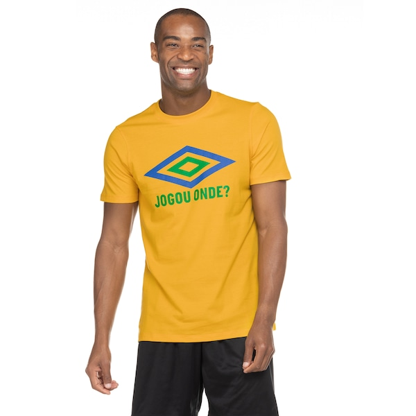 Camiseta Umbro Manga Curta Club Fan - Masculina Camiseta Umbro Manga Curta Club Fan - Masculina