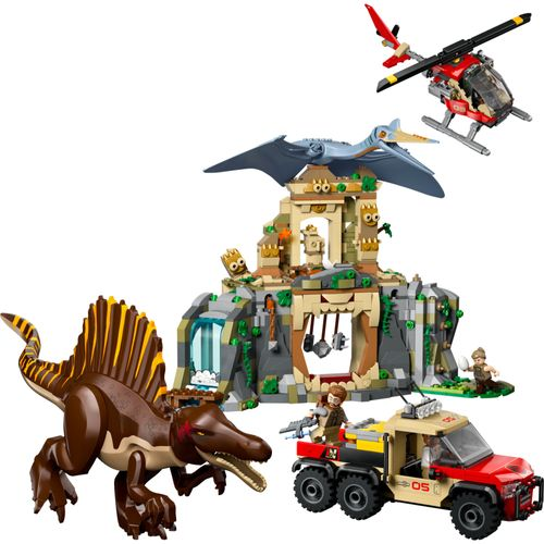LEGO® Jurassic World - Missão aérea Spinosaurus & Quetzalcoatlus LEGO® Jurassic World - Missão aérea Spinosaurus & Quetzalcoatlus