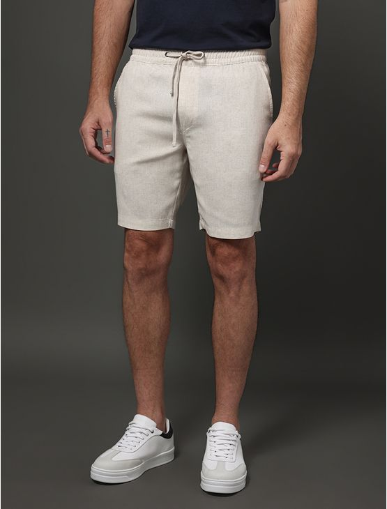 Bermuda Masculina Elástico Calvin Klein - Off White Bermuda Masculina Elástico Calvin Klein Off White 48 Bermuda Masculina Elástico Calvin Klein - Off White Bermuda Masculina Elástico Calvin Klein Off White 48