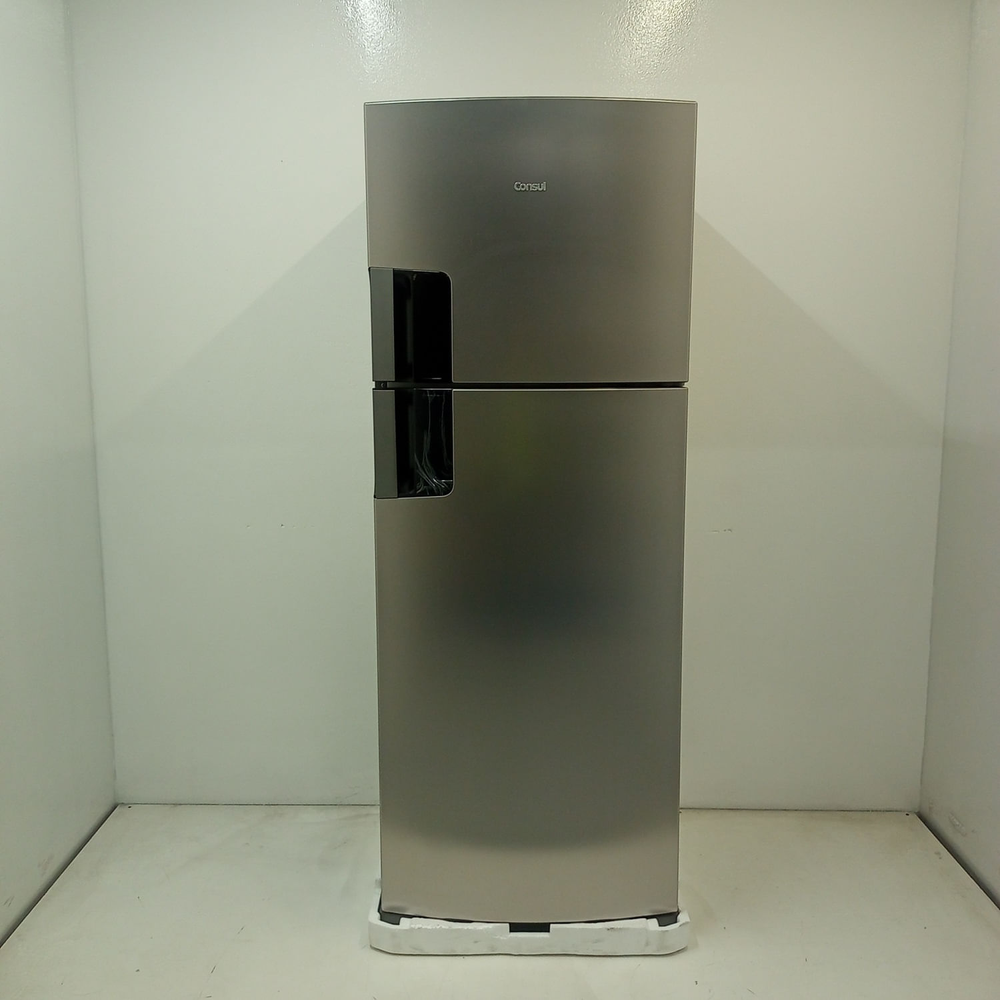 Geladeira Frost Free Duplex Consul 455 Litros Inox - Crm53mkas3_Wbom_Jg6302206 110V Geladeira Frost Free Duplex Consul 455 Litros Inox - Crm53mkas3_Wbom_Jg6302206 110V