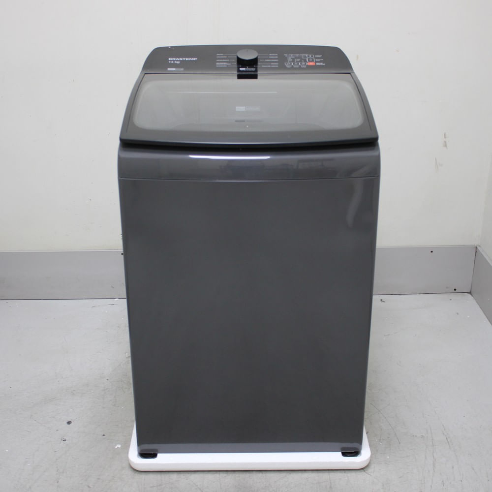 Máquina De Lavar Cinza Platinum Brastemp 14Kg Com Smart Sensor E Função Reduzir Tempo - Bwj14a9as1_Wexcele_Cg6482659 110V Máquina De Lavar Cinza Platinum Brastemp 14Kg Com Smart Sensor E Função Reduzir Tempo - Bwj14a9as1_Wexcele_Cg6482659 110V
