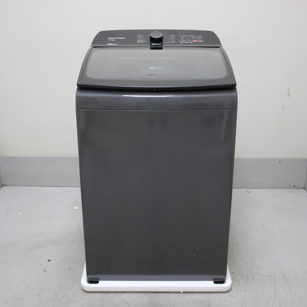Máquina De Lavar Cinza Platinum Brastemp 14Kg Com Smart Sensor E Função Reduzir Tempo - Bwj14a9as1_Wexcele_Cg6481717 110V Máquina De Lavar Cinza Platinum Brastemp 14Kg Com Smart Sensor E Função Reduzir Tempo - Bwj14a9as1_Wexcele_Cg6481717 110V