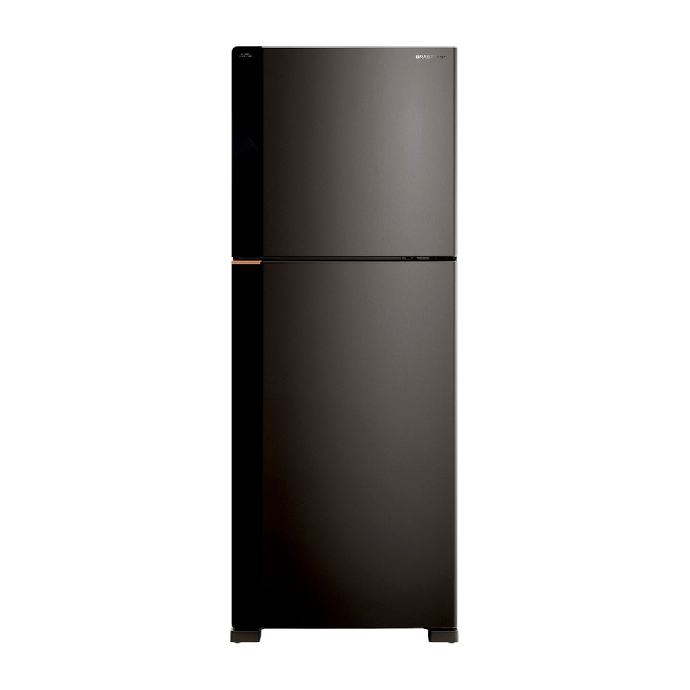 Geladeira Inteligente Frost Free Duplex 476 Litros Black Inox Brastemp - Brm60ae Bivolt Geladeira Inteligente Frost Free Duplex 476 Litros Black Inox Brastemp - Brm60ae Bivolt
