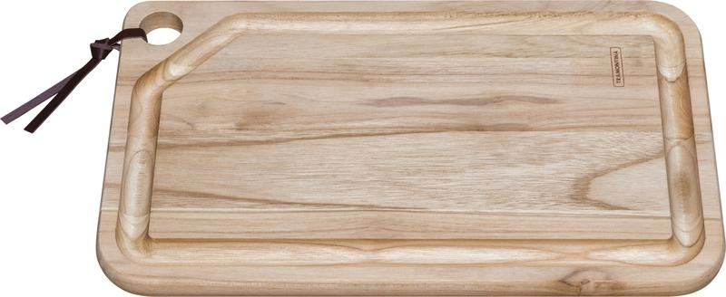 Tábua Para Churrasco Tramontina Retangular Em Madeira Teca Natural 49 X 28 Cm Tábua Para Churrasco Tramontina Retangular Em Madeira Teca Natural 49 X 28 Cm