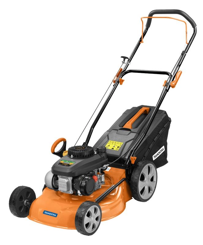 Cortador De Grama A Gasolina Tramontina CC46M Motor 141cc Em Metal Com Recolhedor Rígido Cortador De Grama A Gasolina Tramontina CC46M Motor 141cc Em Metal Com Recolhedor Rígido