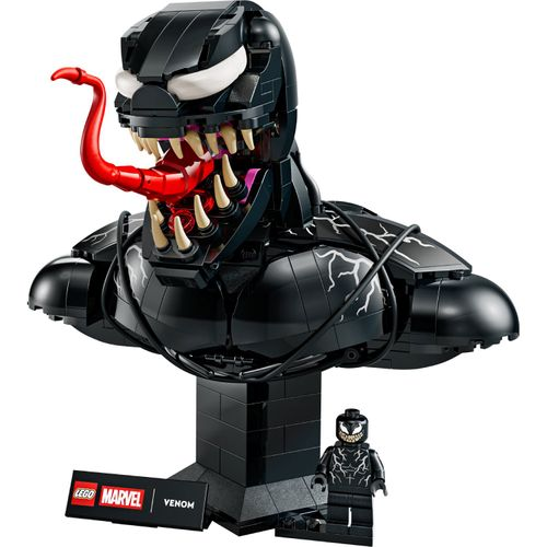 LEGO® Marvel - Busto do Venom LEGO® Marvel - Busto do Venom