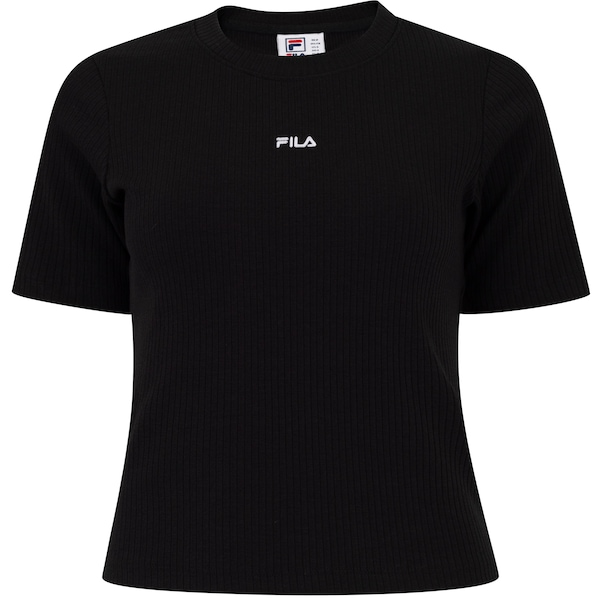 Camiseta Feminina Fila Manga Curta Regular Essentials Cane Camiseta Feminina Fila Manga Curta Regular Essentials Cane
