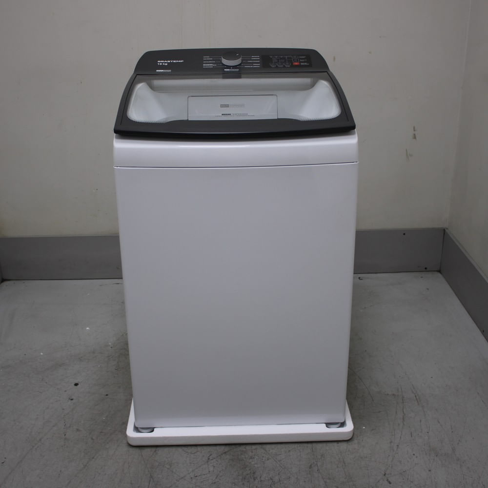 Máquina De Lavar Brastemp 16Kg Branca Com Ciclo Tira Manchas Advanced E Smart Sensor - Bwf16abas1_Wexcele_Cg6502128 110V Máquina De Lavar Brastemp 16Kg Branca Com Ciclo Tira Manchas Advanced E Smart Sensor - Bwf16abas1_Wexcele_Cg6502128 110V