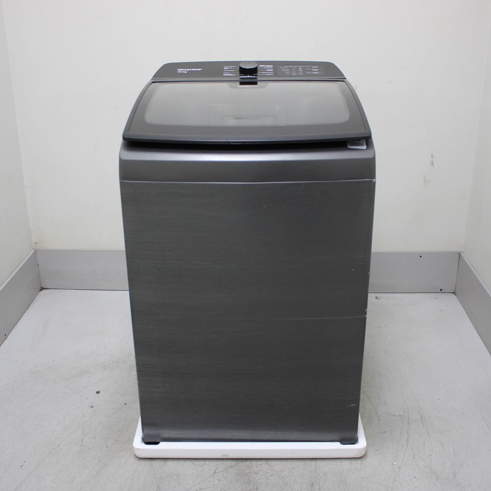 Máquina De Lavar Brastemp 16Kg Titânio Com Tecnologia Double Wash E Ciclo Tira Manchas Advanced - Bwd16a9as2_Wotimo_Cg6503031 110V