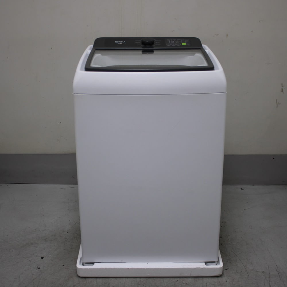 Máquina De Lavar Consul 15Kg Branca Com Modo Eco - Cwn15abas3_Wbom_Cg6727526 110V Máquina De Lavar Consul 15Kg Branca Com Modo Eco - Cwn15abas3_Wbom_Cg6727526 110V