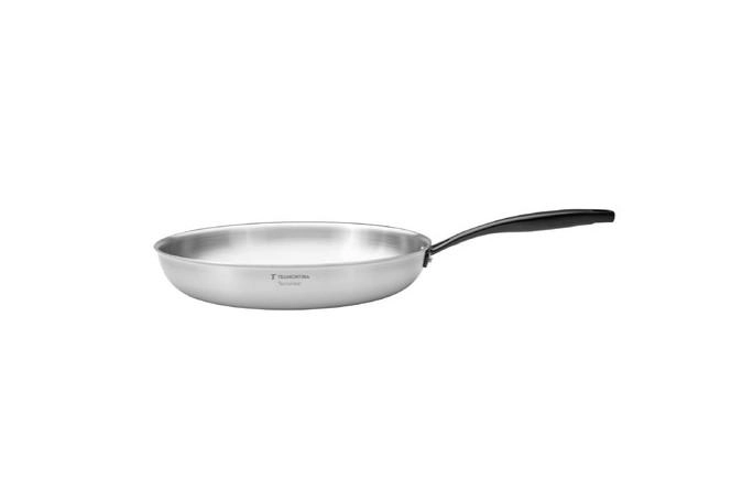 Frigideira Tramontina Em Aço Inox Corpo Triplo Grano Black 20cm Frigideira Tramontina Em Aço Inox Corpo Triplo Grano Black 20cm