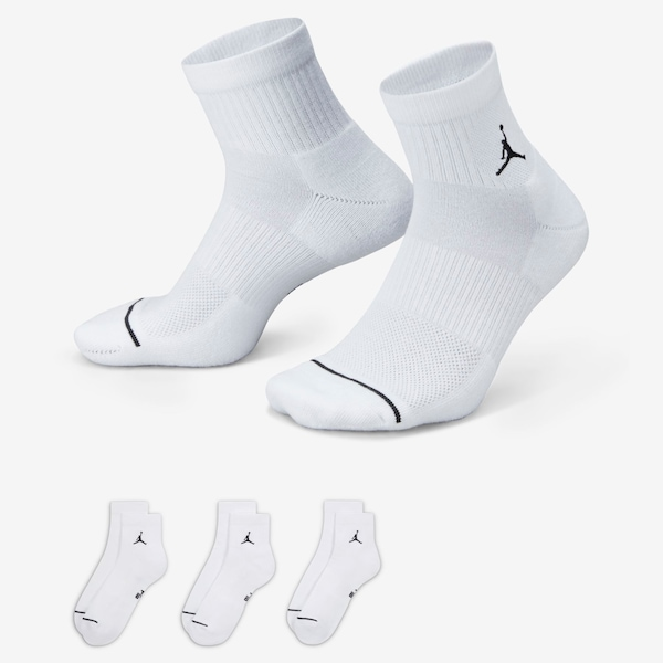 Kit Meia Nike Everyday Cush Poly Ankle Kit Meia Nike Everyday Cush Poly Ankle