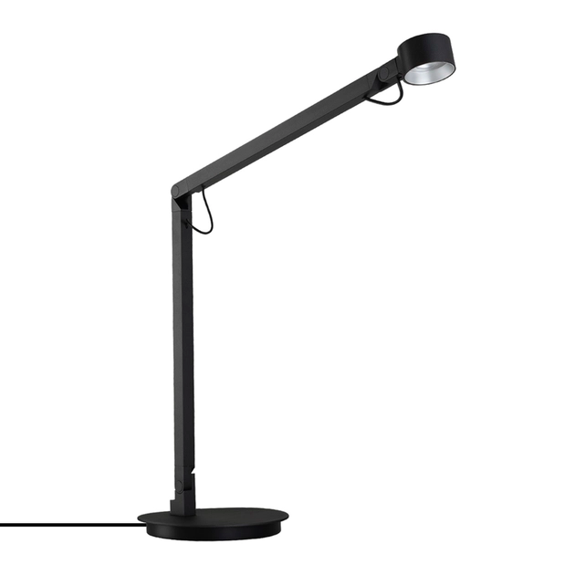Luminaria De Mesa Led Aluminio Preto 6W 3000K Tool Luminaria De Mesa Led Aluminio Preto 6W 3000K Tool