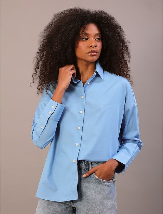 Camisa Calvin Klein Jeans Feminina Manga Longa Com Bordado Ck - Azul Claro Camisa Calvin Klein Jeans Feminina Manga Longa Com Bordado Ck Azul Claro 44 Camisa Calvin Klein Jeans Feminina Manga Longa Com Bordado Ck - Azul Claro Camisa Calvin Klein Jeans Feminina Manga Longa Com Bordado Ck Azul Claro 44