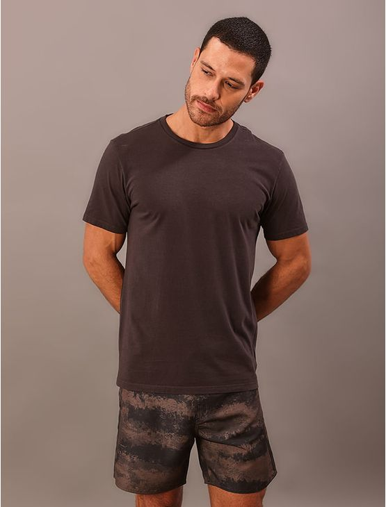 Camiseta Manga Curta Swimwear Masculino Logo Costas - Chumbo Camiseta Manga Curta Swimwear Masculino Logo Costas Chumbo Gg Camiseta Manga Curta Swimwear Masculino Logo Costas - Chumbo Camiseta Manga Curta Swimwear Masculino Logo Costas Chumbo Gg