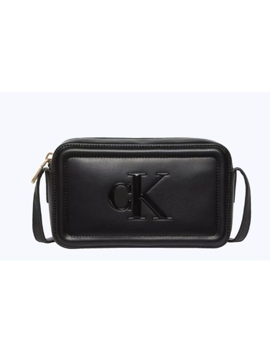 Bolsa Ckj Camera Bag Bold - Preto Bolsa Ckj Camera Bag Bold Preto u