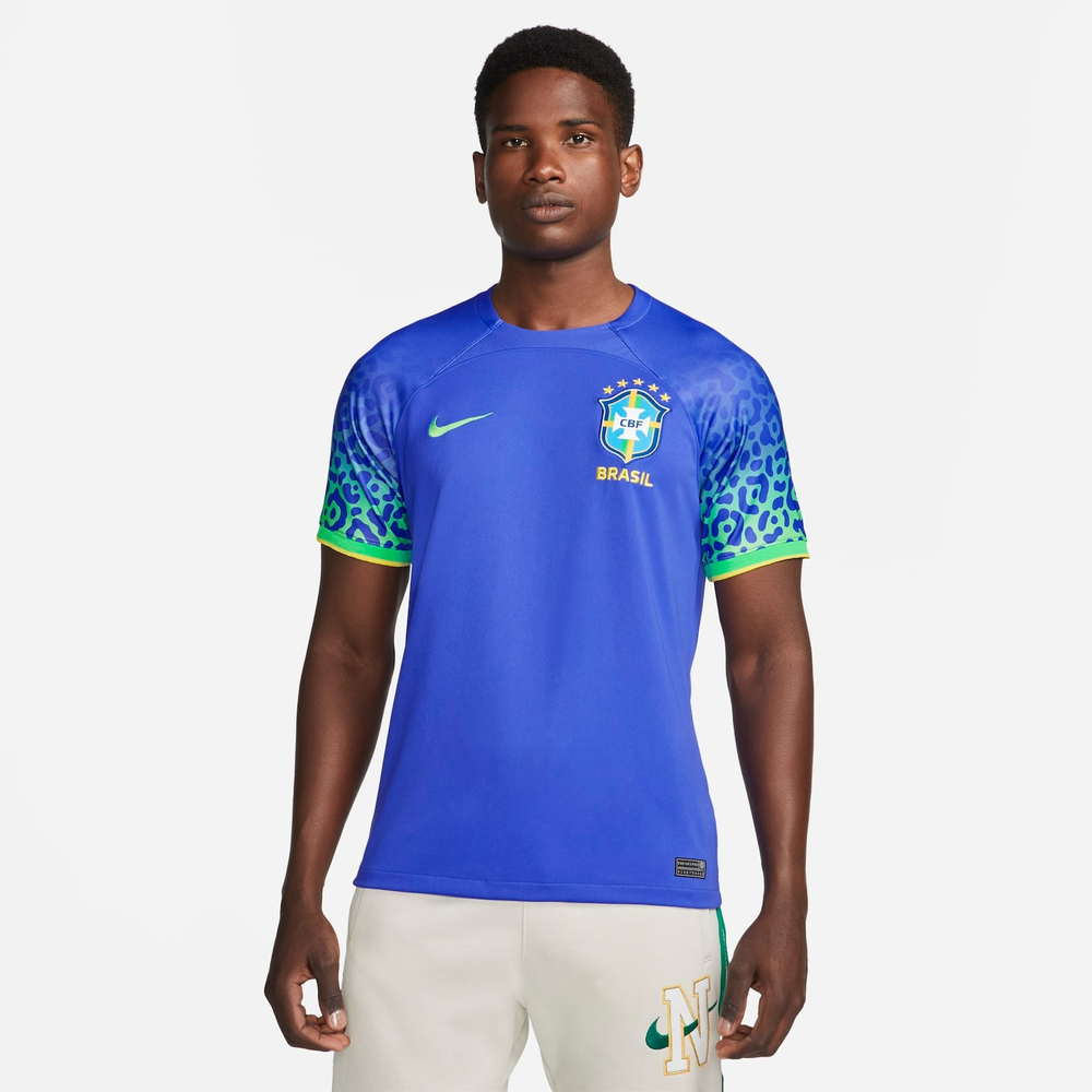 Camisa Nike Brasil II 2022/23 Torcedor Pro Masculina Camisa Nike Brasil II 2022/23 Torcedor Pro Masculina