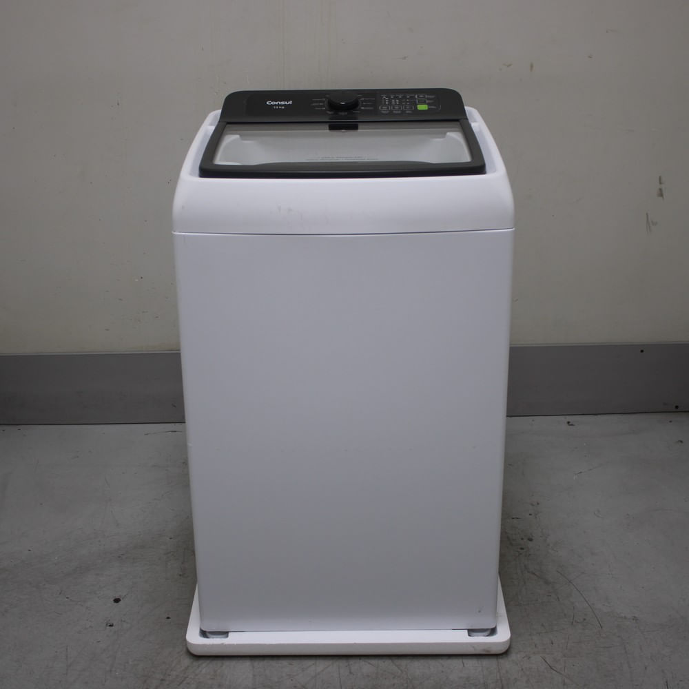 Máquina De Lavar Consul 13Kg Branca Com Modo Eco - Cwn13abas3_Wbom_Cg6329778 110V Máquina De Lavar Consul 13Kg Branca Com Modo Eco - Cwn13abas3_Wbom_Cg6329778 110V