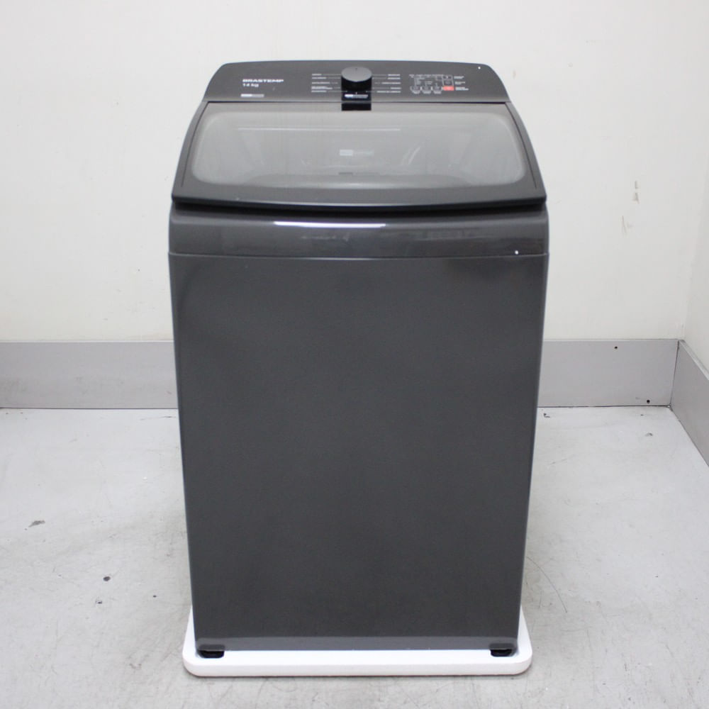 Máquina De Lavar Cinza Platinum Brastemp 14Kg Com Smart Sensor E Função Reduzir Tempo - Bwj14a9as2_Wotimo_Cf6313437 110V Máquina De Lavar Cinza Platinum Brastemp 14Kg Com Smart Sensor E Função Reduzir Tempo - Bwj14a9as2_Wotimo_Cf6313437 110V