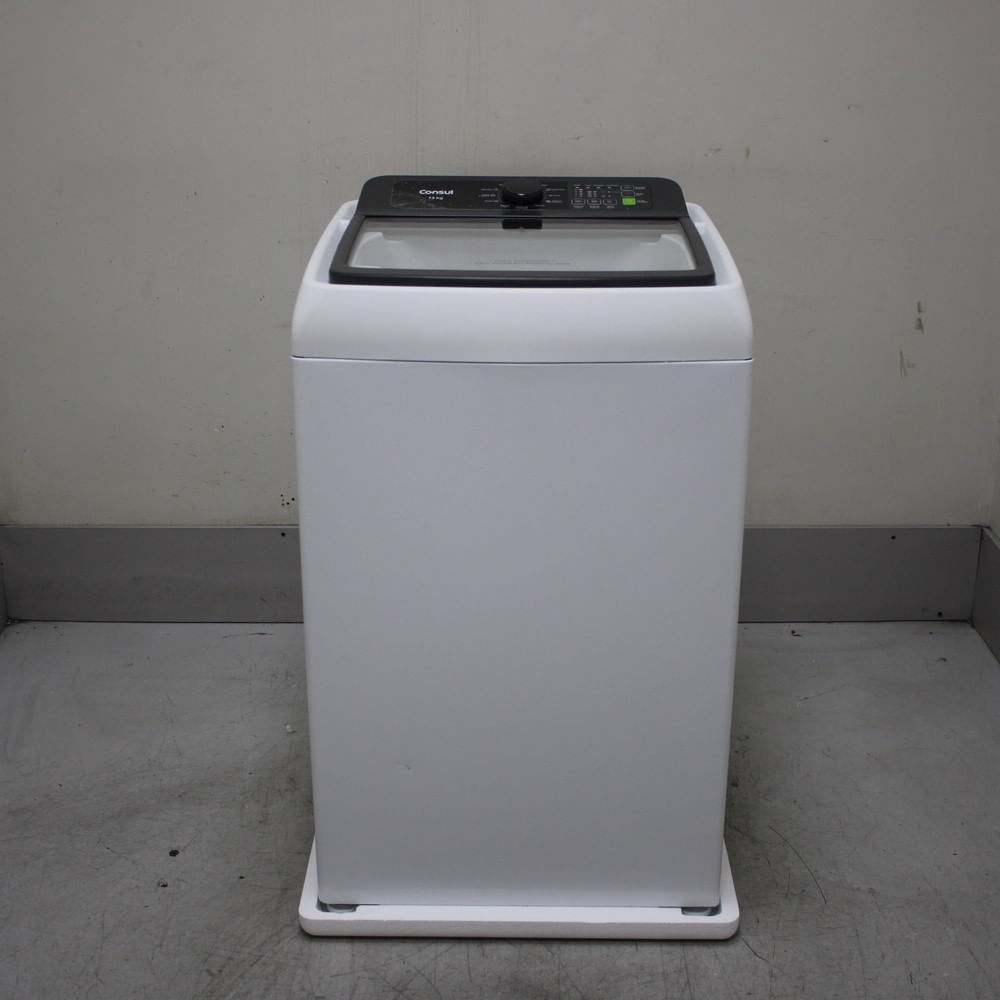 Máquina De Lavar Consul 13Kg Branca Com Modo Eco - Cwn13abas3_Wbom_Cg6328446 110V Máquina De Lavar Consul 13Kg Branca Com Modo Eco - Cwn13abas3_Wbom_Cg6328446 110V