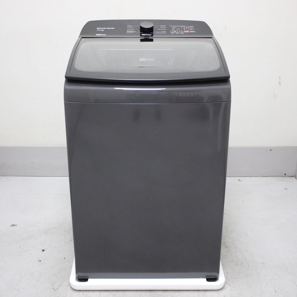 Máquina De Lavar Cinza Platinum Brastemp 14Kg Com Smart Sensor E Função Reduzir Tempo - Bwj14a9as1_Wexcele_Cf6313434 110V Máquina De Lavar Cinza Platinum Brastemp 14Kg Com Smart Sensor E Função Reduzir Tempo - Bwj14a9as1_Wexcele_Cf6313434 110V