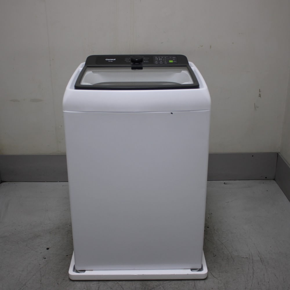 Máquina De Lavar Consul 15Kg Branca Com Modo Eco - Cwn15abas3_Wbom_Cg6749785 110V Máquina De Lavar Consul 15Kg Branca Com Modo Eco - Cwn15abas3_Wbom_Cg6749785 110V