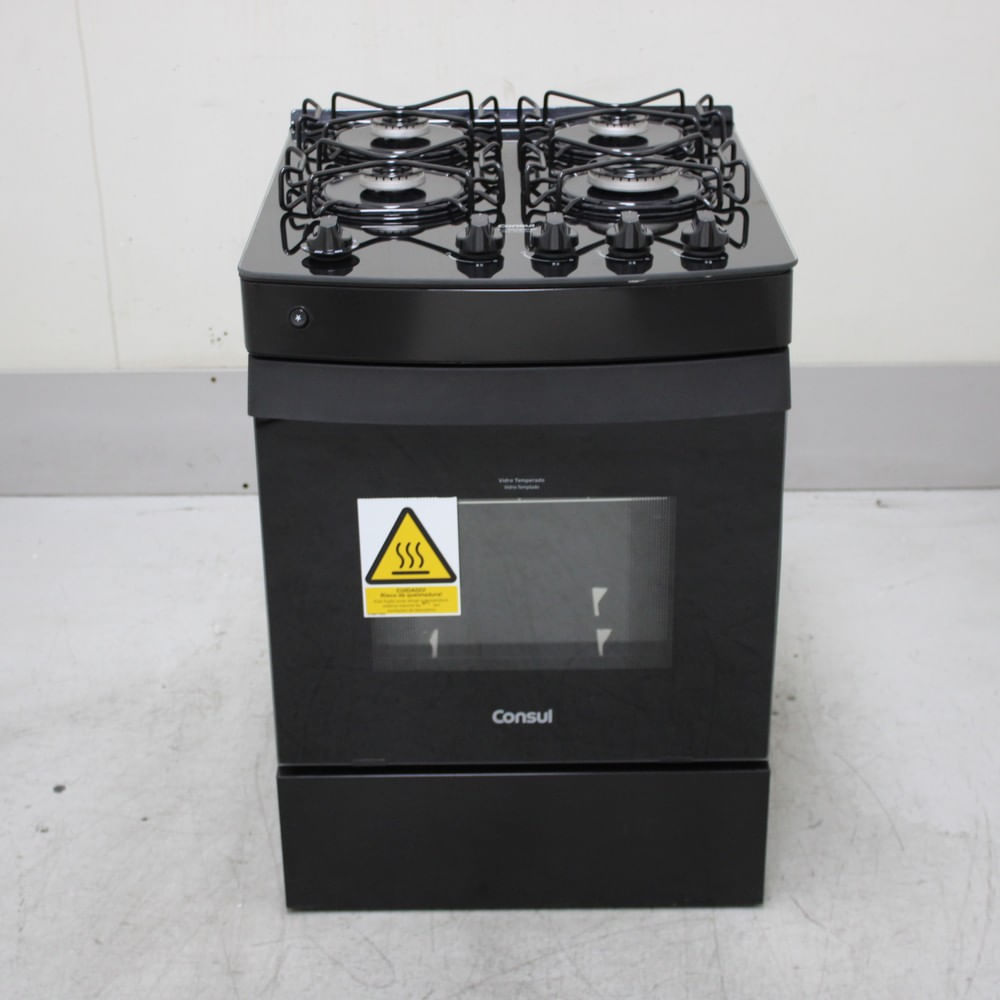Fogão 4 Bocas Preto Consul Com Mesa De Vidro - Cfo4vceus2_Wotimo_Cg6856956 Bivolt Fogão 4 Bocas Preto Consul Com Mesa De Vidro - Cfo4vceus2_Wotimo_Cg6856956 Bivolt
