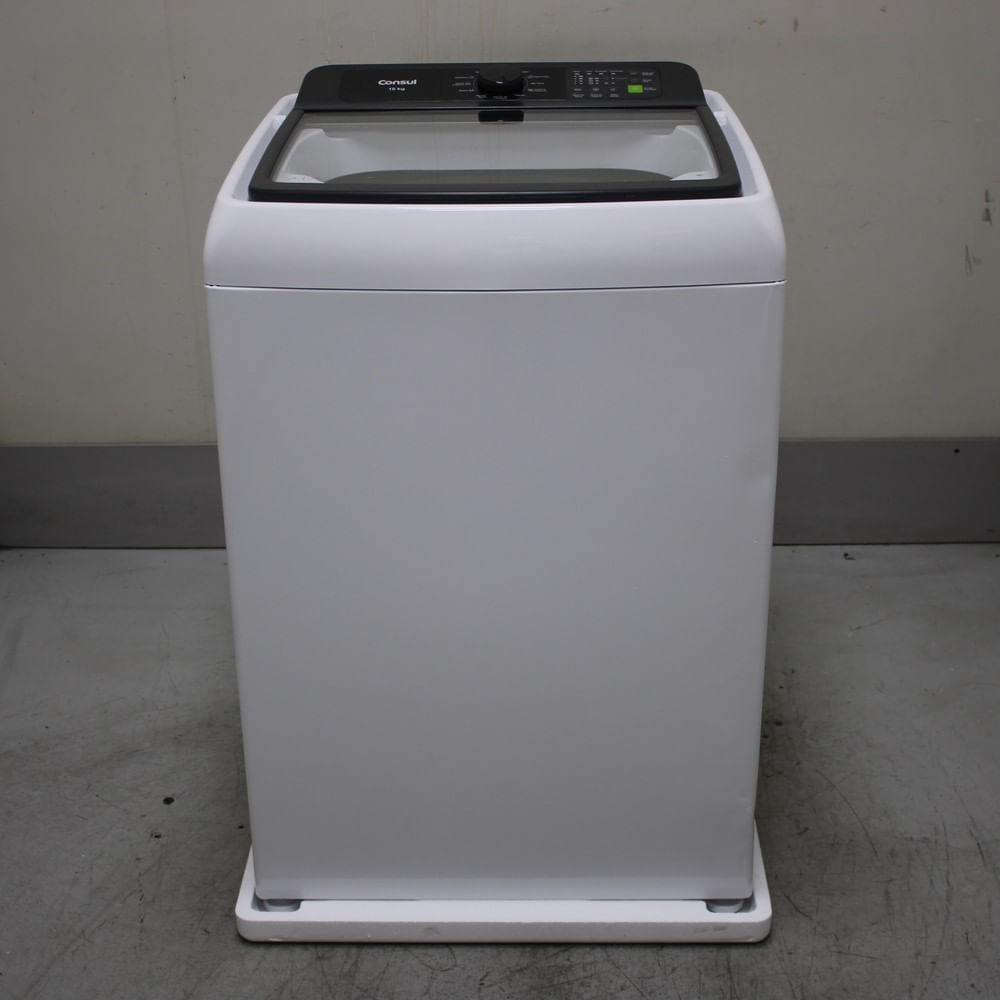 Máquina De Lavar Consul 15Kg Branca Com Modo Eco - Cwn15abbs3_Wbom_Cg6755478 220V Máquina De Lavar Consul 15Kg Branca Com Modo Eco - Cwn15abbs3_Wbom_Cg6755478 220V
