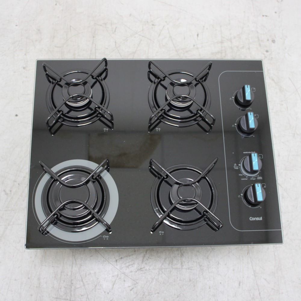Cooktop 4 Bocas Consul Com Controle Fácil E Acendimento Automático - Cd060aeus3_Wbom_Cg6704063 Bivolt Cooktop 4 Bocas Consul Com Controle Fácil E Acendimento Automático - Cd060aeus3_Wbom_Cg6704063 Bivolt