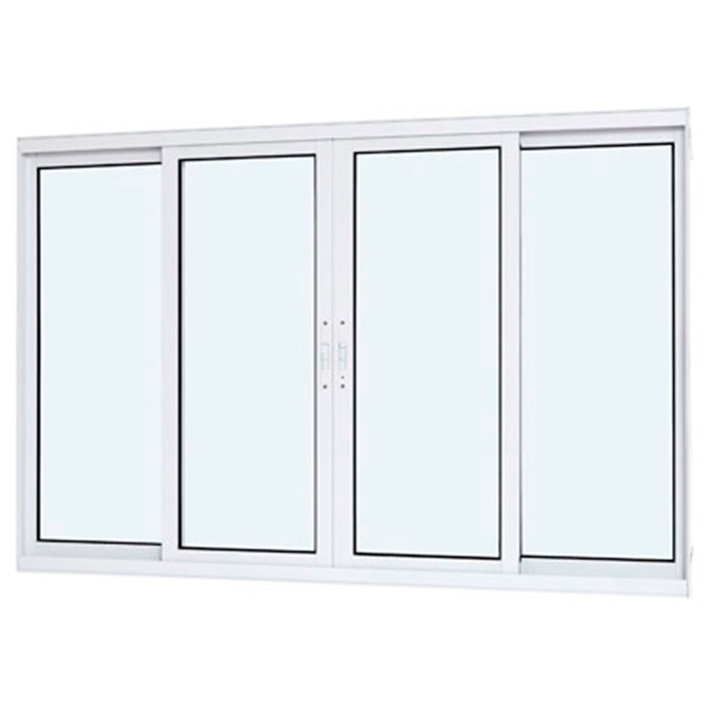 Janela de Correr Vitrô de Alumínio Ramassol Brize 41114, Branco, 120 x 100 cm Janela de Correr Vitrô de Alumínio Ramassol Brize 41114, Branco, 120 x 100 cm